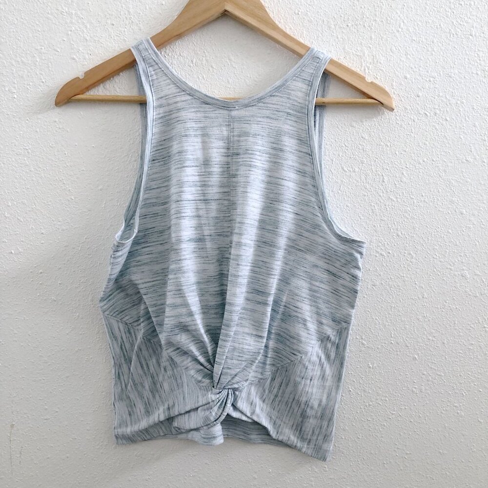 ATHLETA Essence Spacedye Twist Tank Top XS Size